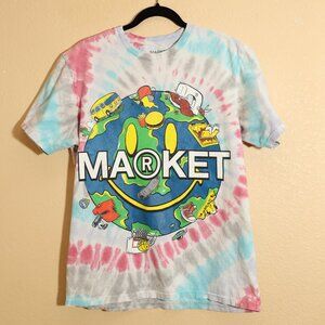 Chinatown Market Global Spiral All Over Tie Dye Shirt (L)